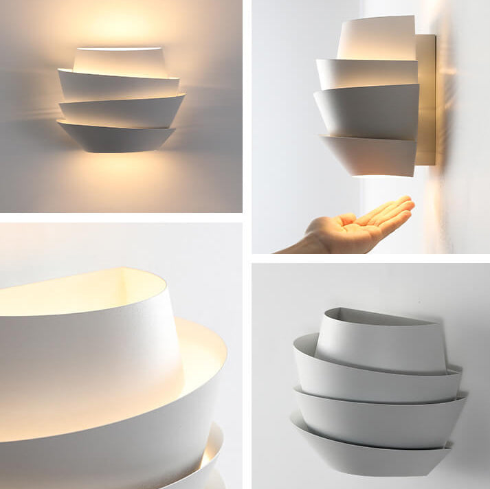 Modern Wall Light – Scandinavian Metal Sconce with Dual Light Points for Warm Ambience
