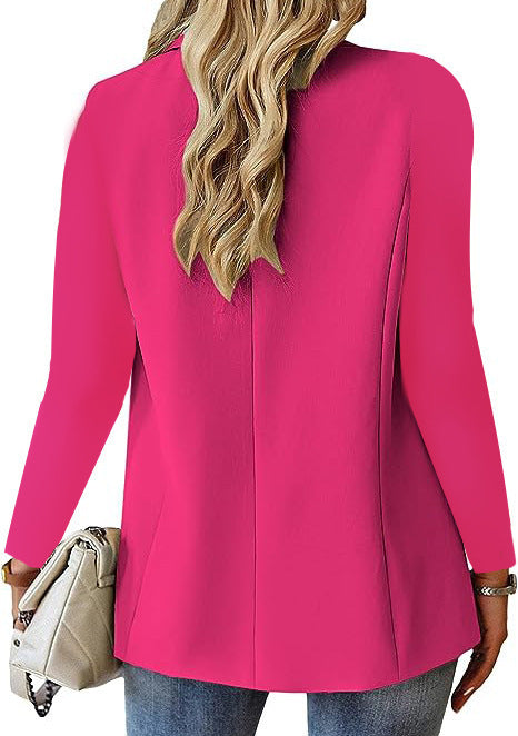 Women’s Chic Blazer Jacket | Single-Button Lapel Work to Weekend Style