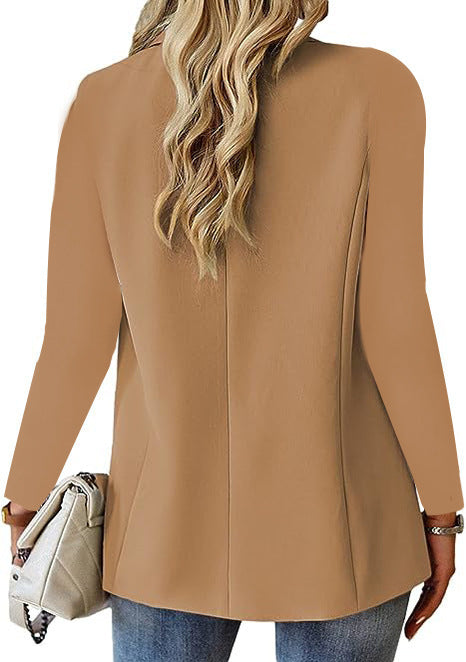Women’s Chic Blazer Jacket | Single-Button Lapel Work to Weekend Style