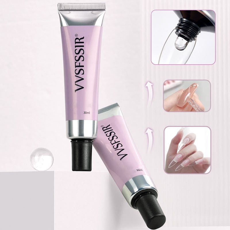 3-in-1 Nail Kit with Strong Lasting Glue Gel for Press-On Nails and Nail Art 1