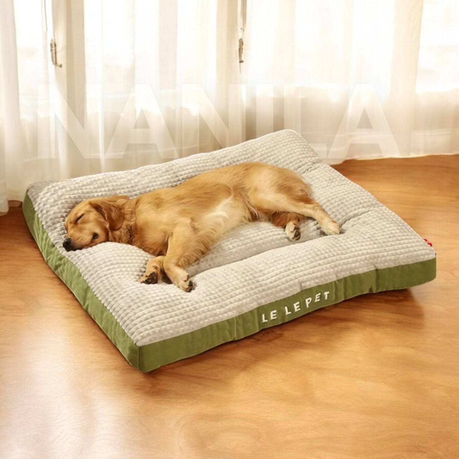 Orthopedic Dog Bed – Supportive Foam Cushion with Soft Washable Cover for Deep Relaxation
