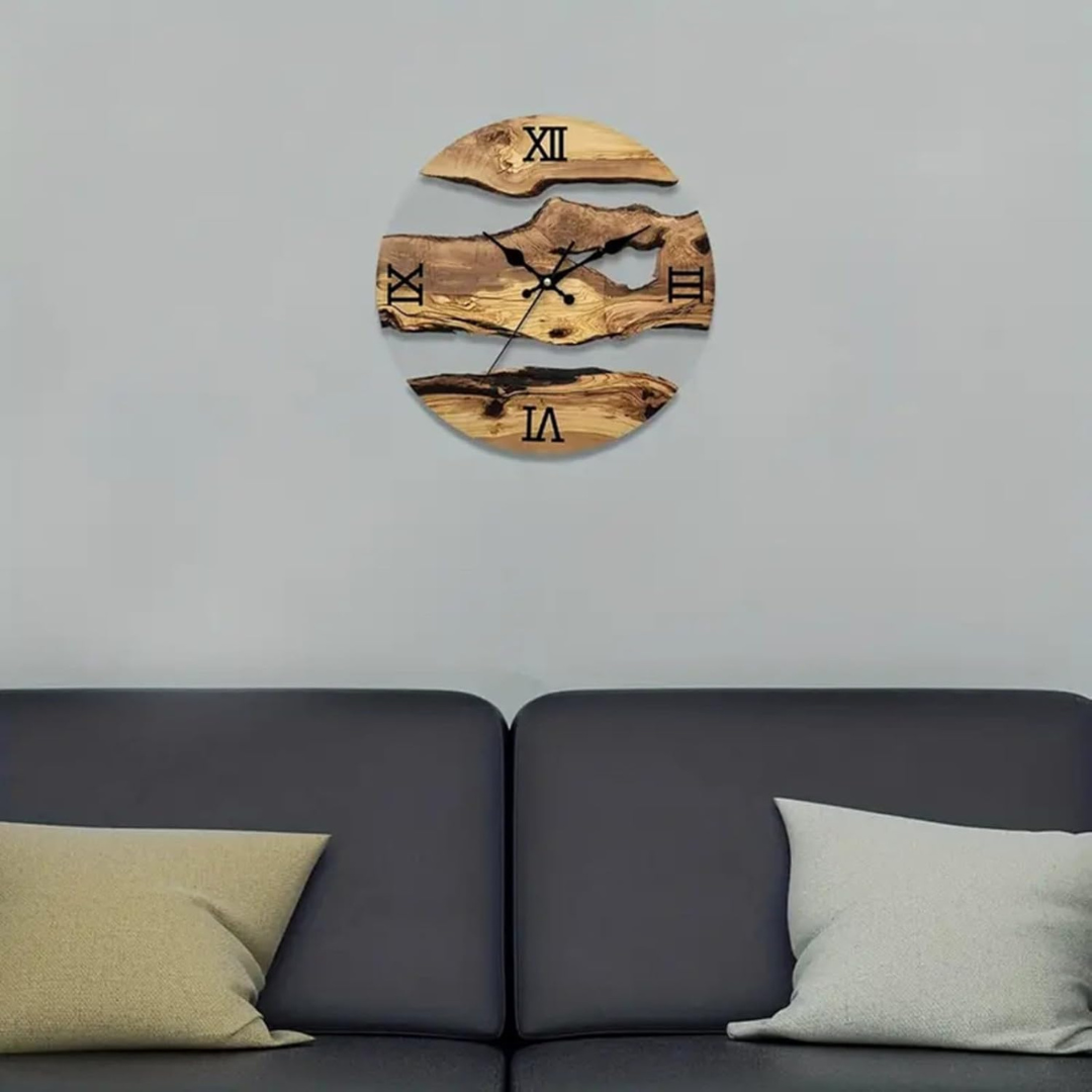 Grane – Minimalistisk Vægur med Stille Mekanisme