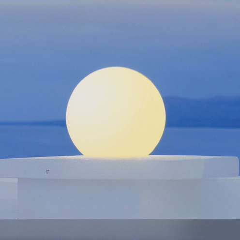 SolarAura – Udendørs Solcelle Kuglelampe til Have med Varm LED-lys