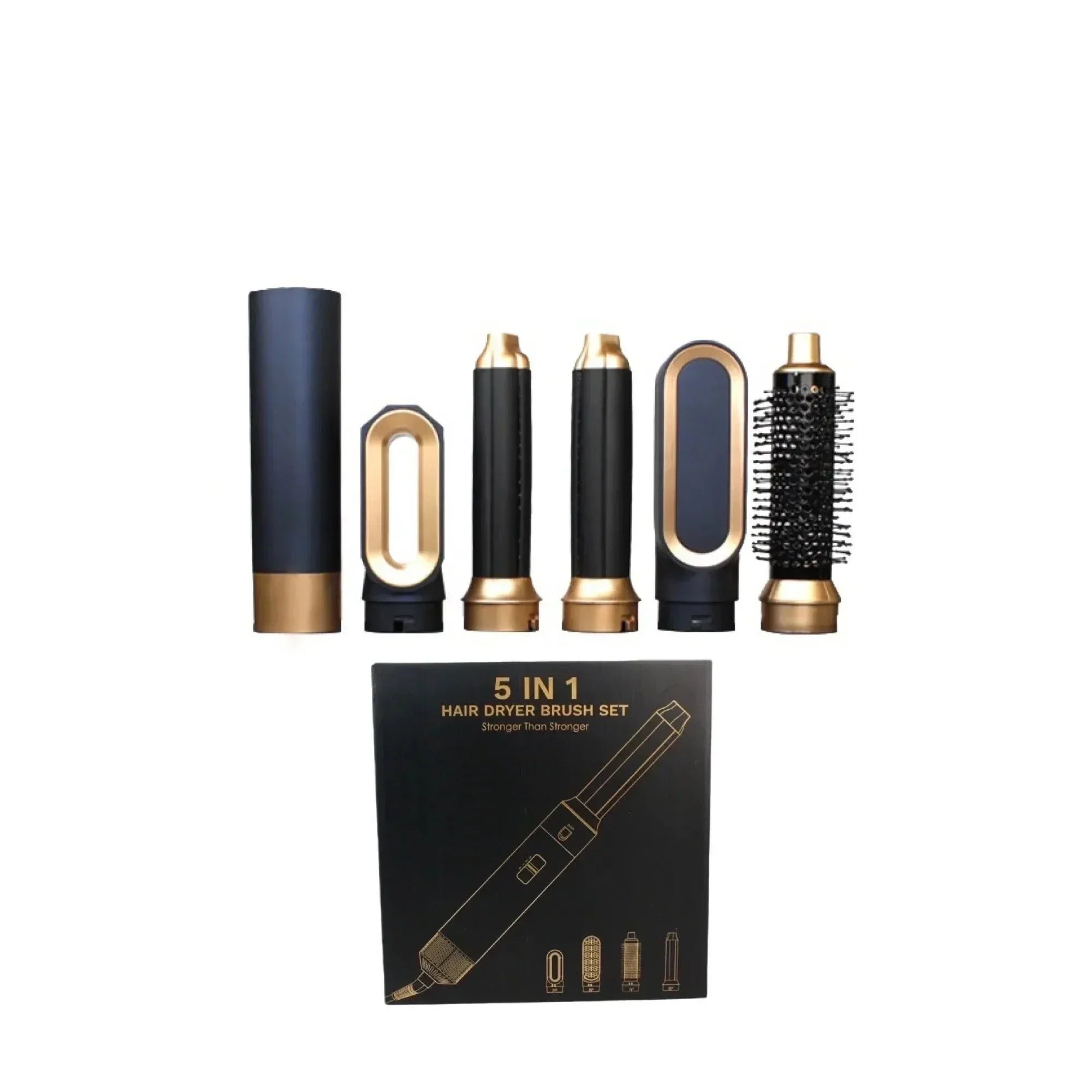 5-in-1 Multi Hair Styler with 1000W Ionic Technology for Drying, Curling, and Straightening 0