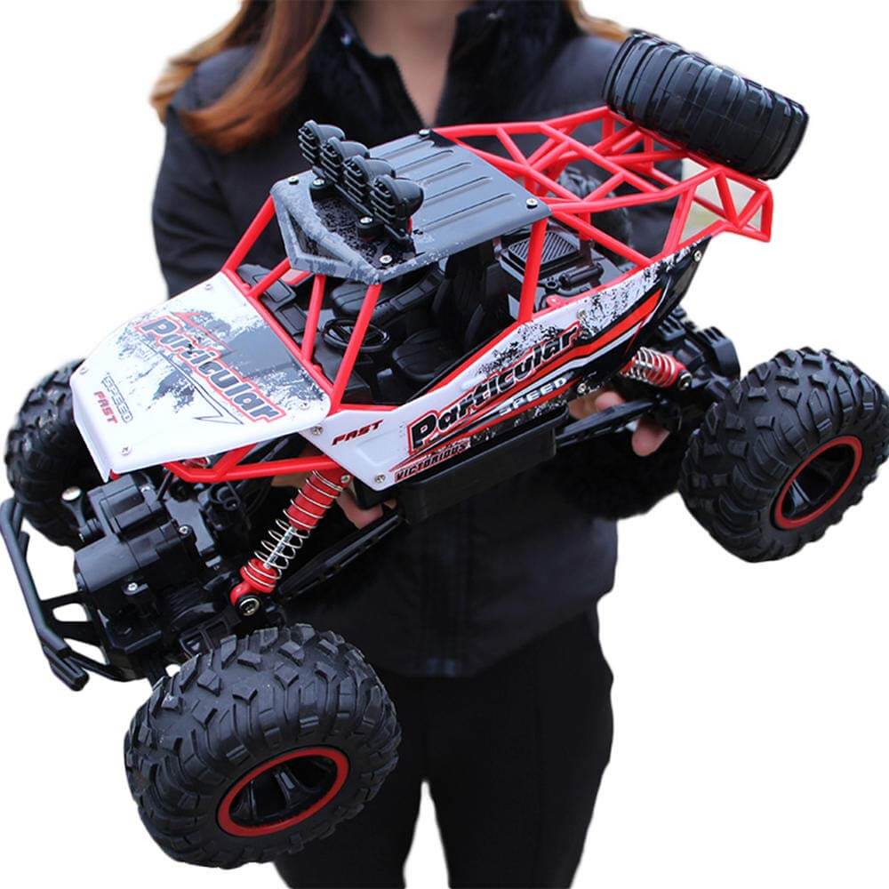 4WD-monstertruck met afstandsbediening, krachtige offroadprestaties en duurzame legeringconstructie