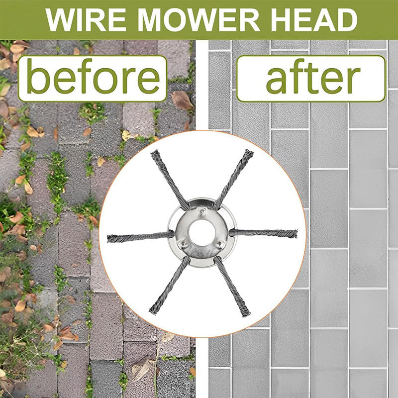 8 inches Steel Wire Trimmer Head for 4 in 1 Cordless Weed Eater Pro 4