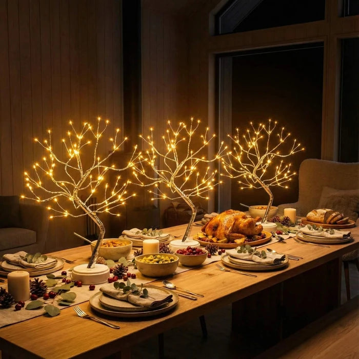 Fairy Light Tree Lamp – Tabletop Spirit Tree Bright Enough for Reading