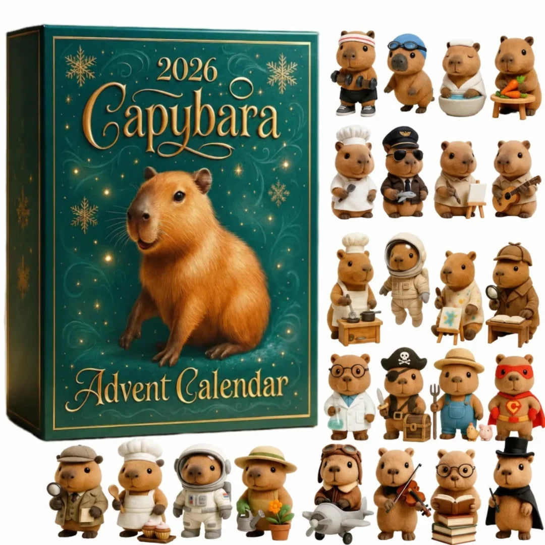 Capybara advent calendar