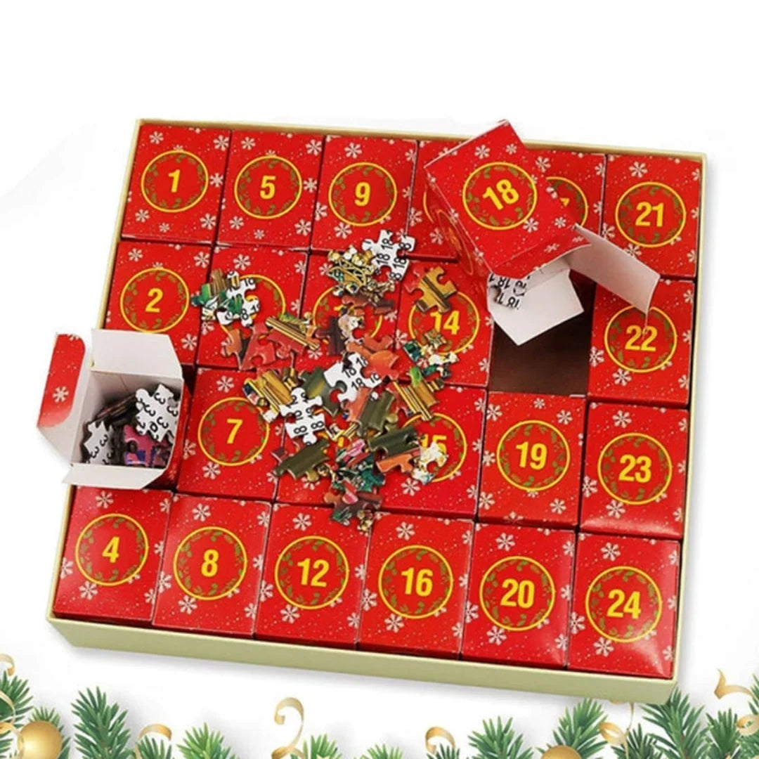 Puzzle advent calendar