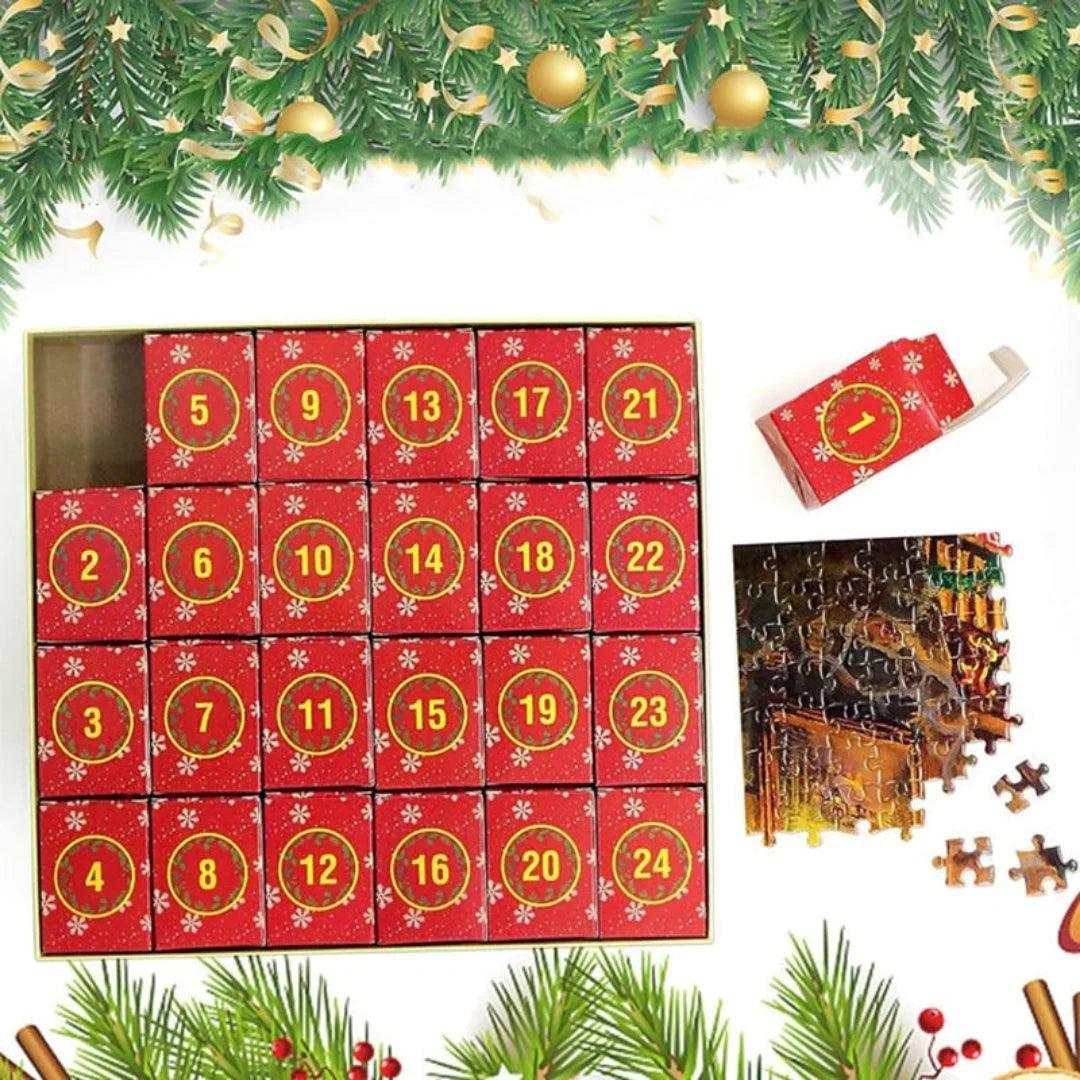 Puzzle advent calendar
