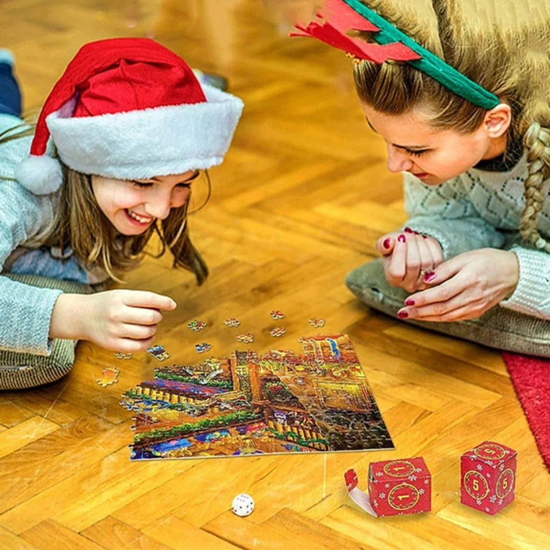 Puzzle advent calendar