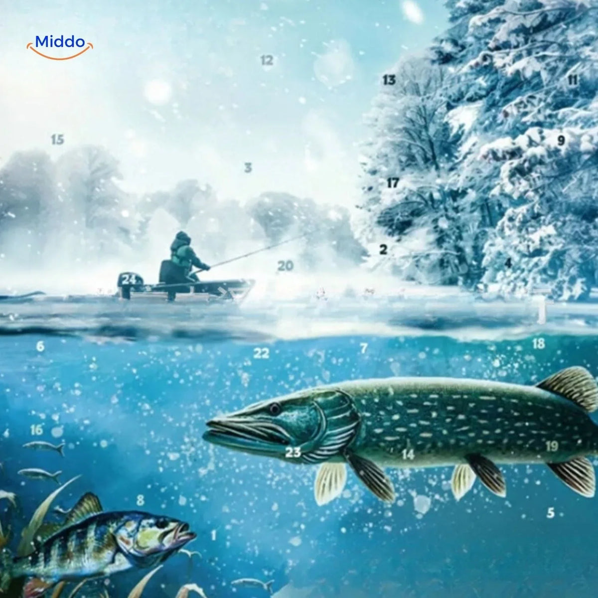 Fishing advent calendar