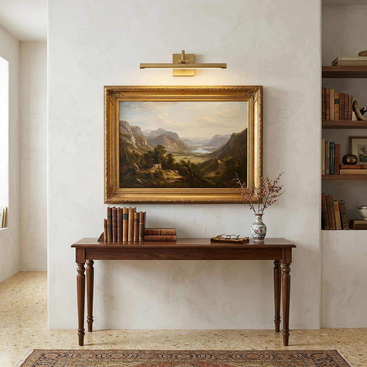 Alton Brass Rechargeable Wall Lamp 4