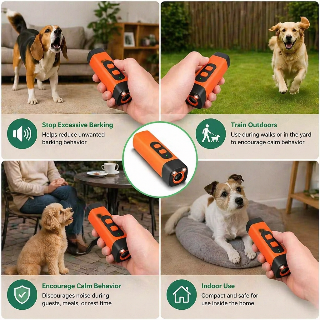 Anti-Barking – Dog-Friendly Ultrasonic Anti-Barking Device 3