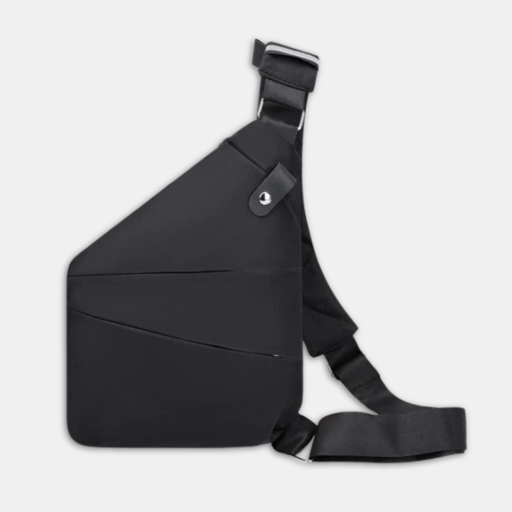 Anti-Theft Sling Bag with Hidden Zipper and RFID Protection for Travel 1