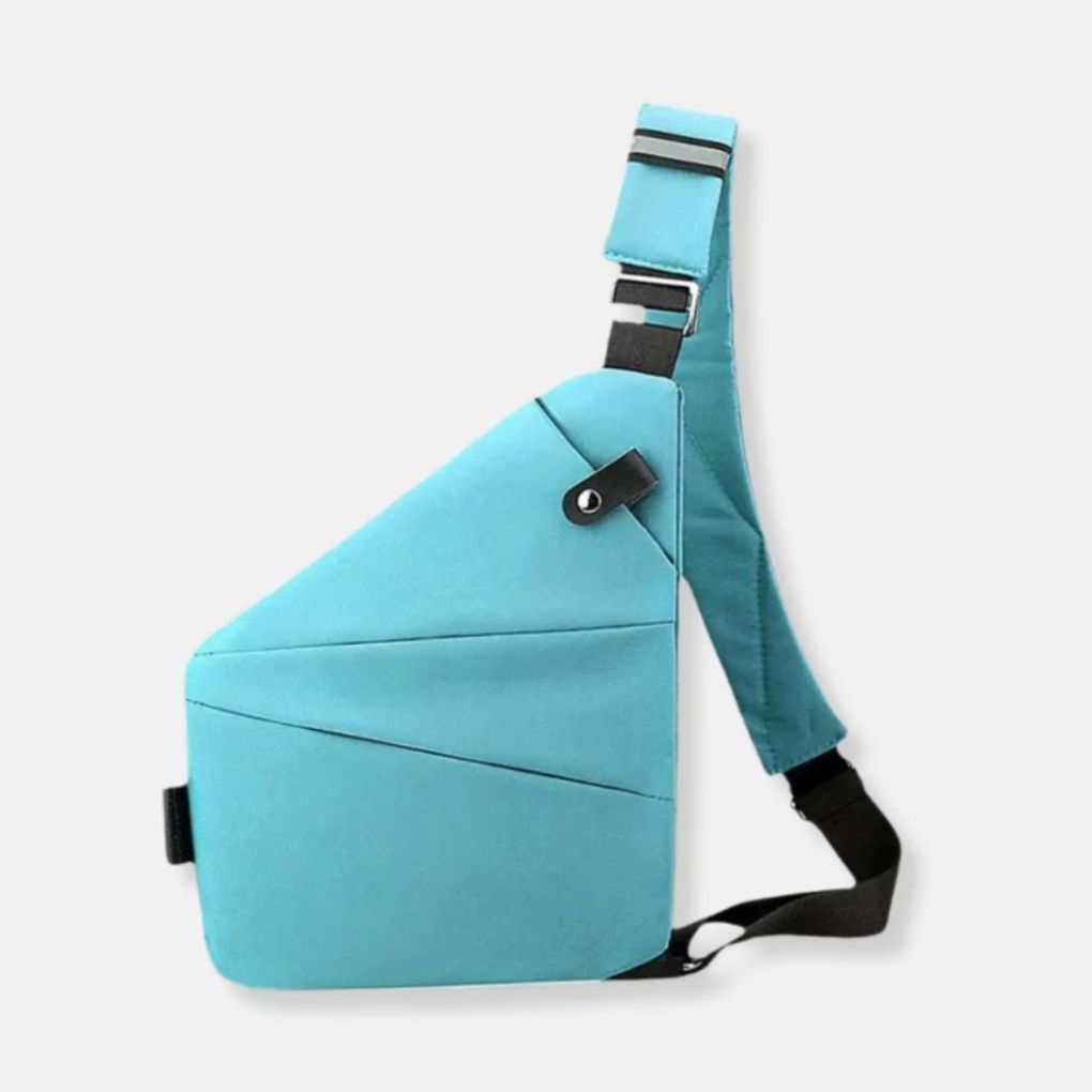 Anti-Theft Sling Bag with Hidden Zipper and RFID Protection for Travel 5