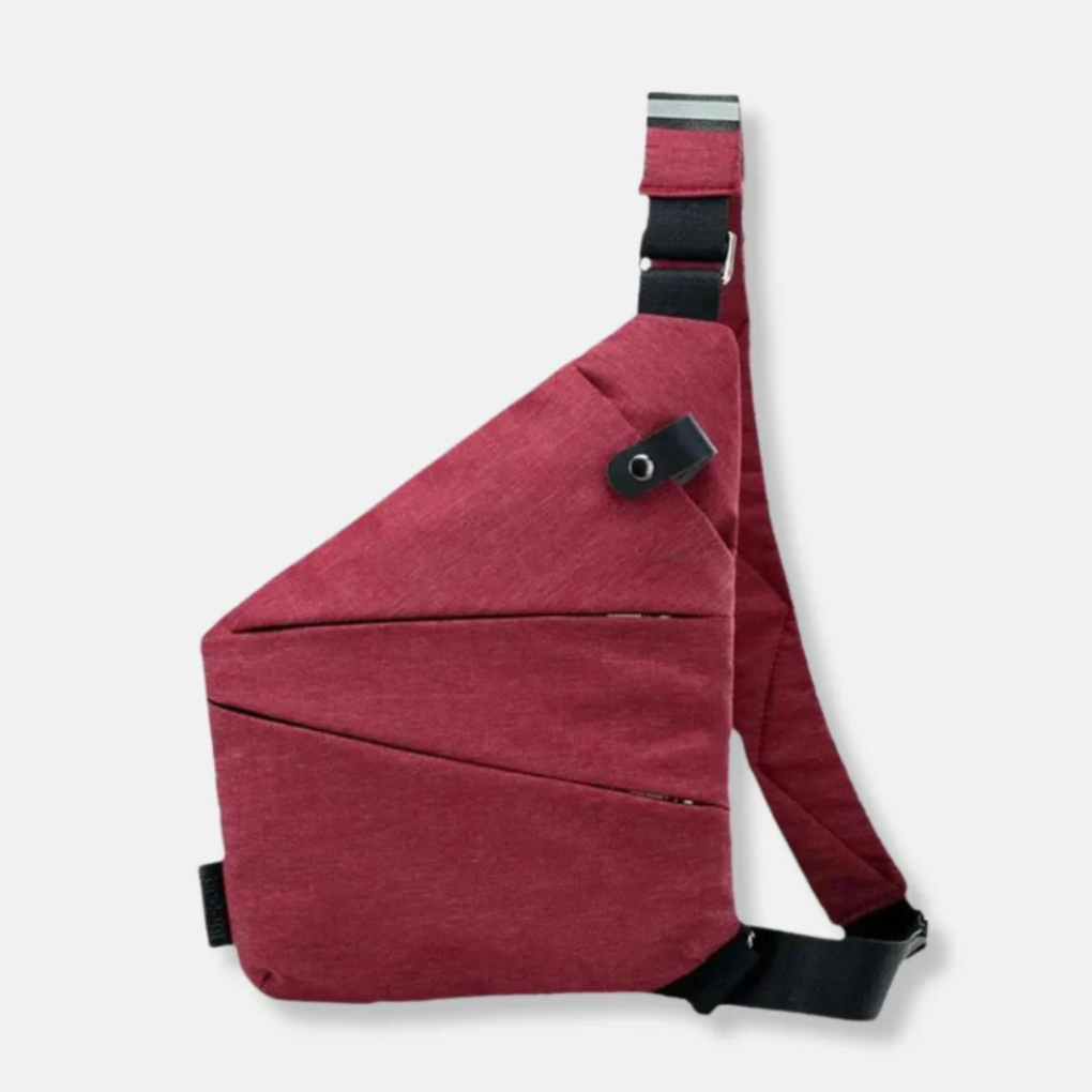 Anti-Theft Sling Bag with Hidden Zipper and RFID Protection for Travel 7