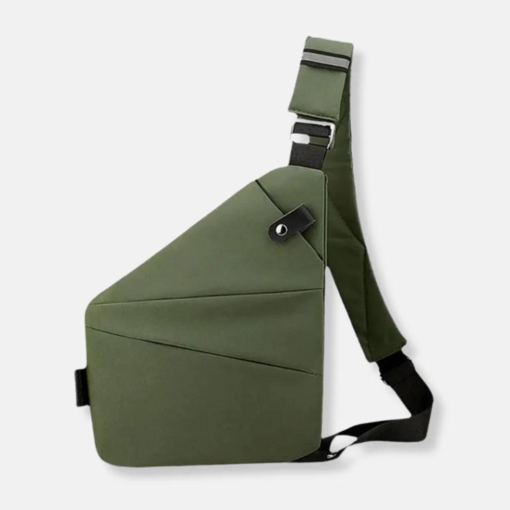 Anti-Theft Sling Bag with Hidden Zipper and RFID Protection for Travel 8