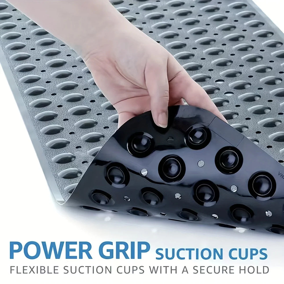 Non-slip bath mat