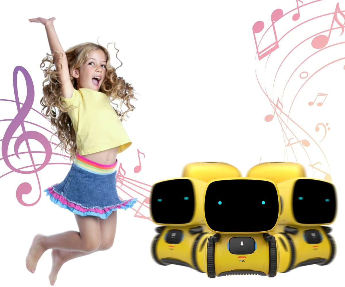 Interactive Mini Robot – Dancing & Singing Toy for Creative Playtime