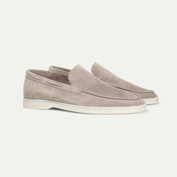 Luxe suède loafers Milan voor tijdloze stijl en dagelijks comfort