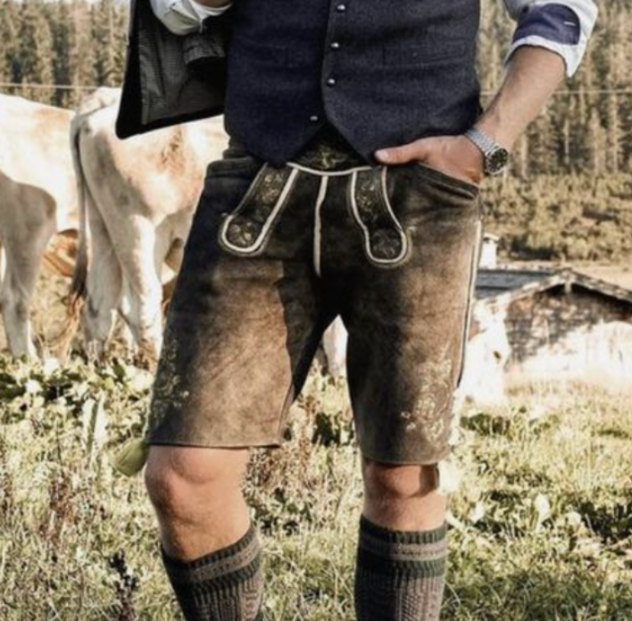 Erisman Lederhose – Authentieke Oktoberfest Broek voor Heren