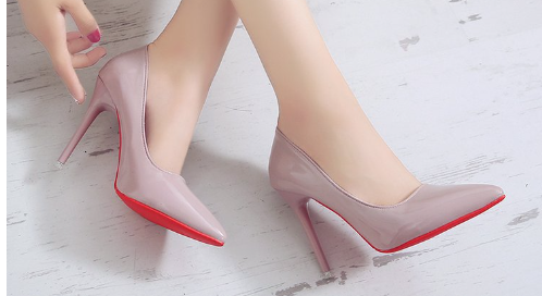 Black Platform Heels for Women - Classic High Heel Pumps with Pointed Toe 11