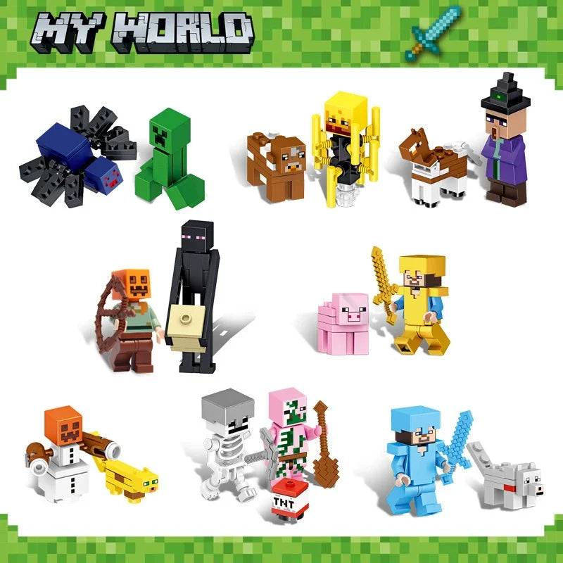 Building Block Set – 500+ Pieces for Creative, Educational & Safe Play