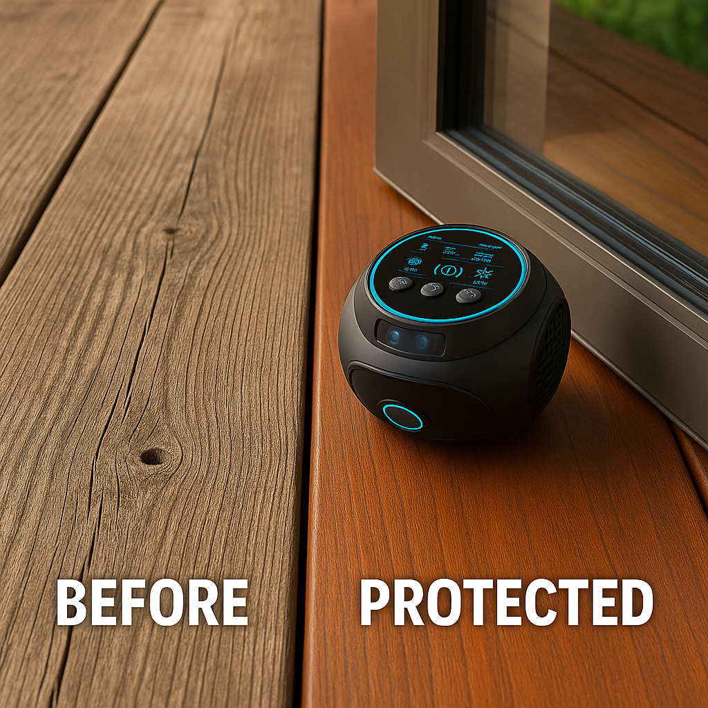 Breevo Ultrasonic Bee & Wasp Repellent For 360 Coverage 4