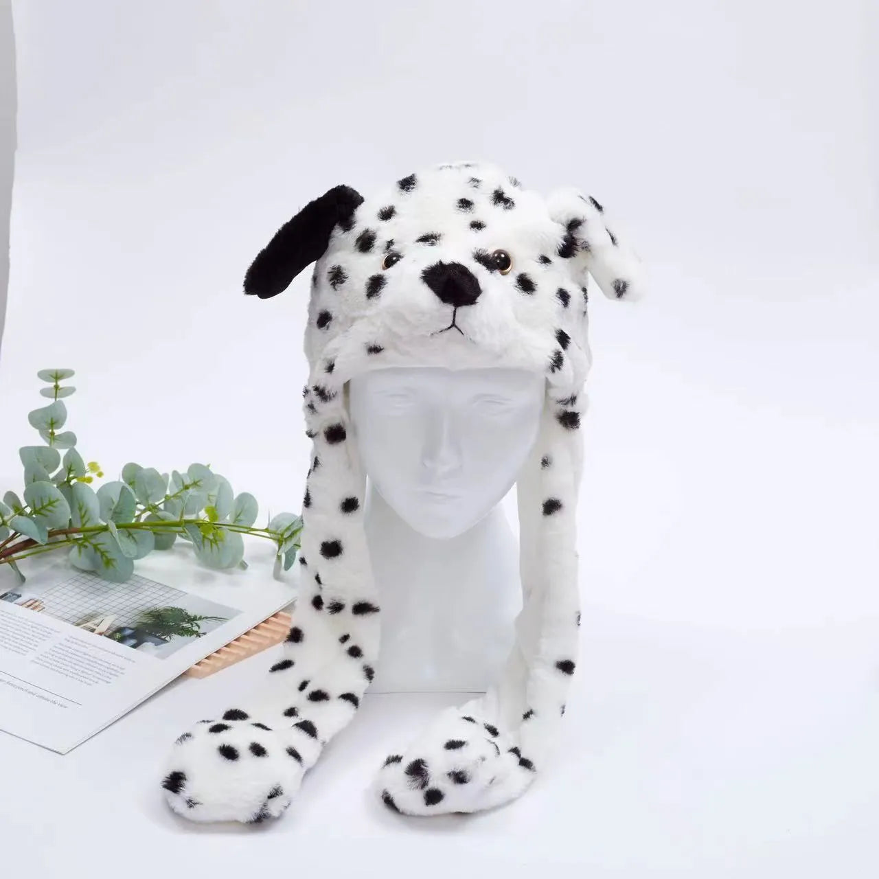 BunnyJoy Cute Plush Hat with Moving Ears for Adults and Kids 33
