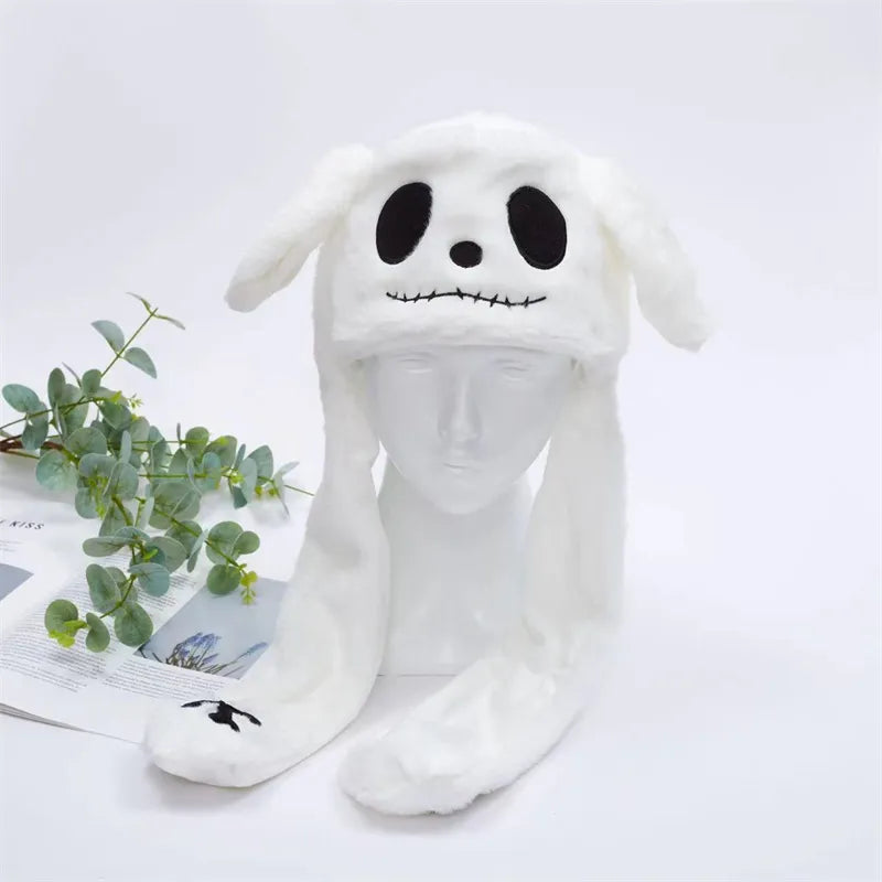 BunnyJoy Cute Plush Hat with Moving Ears for Adults and Kids 46