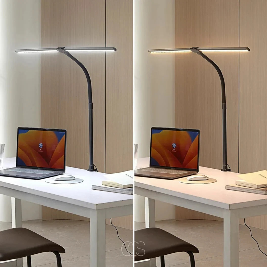 Clamp desk lamp