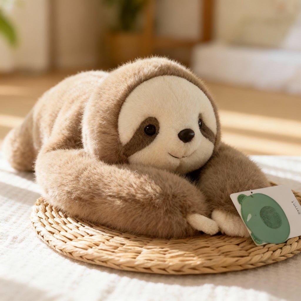 Plush Hug Toy – Long Hugging Arms, Soft Faux Fur & Stay-On Design