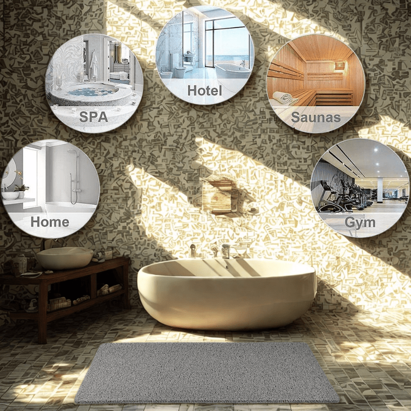 COMFORTDRAIN Matte – Rutschfeste Duschmatte mit hygienischem Abflusssystem 6