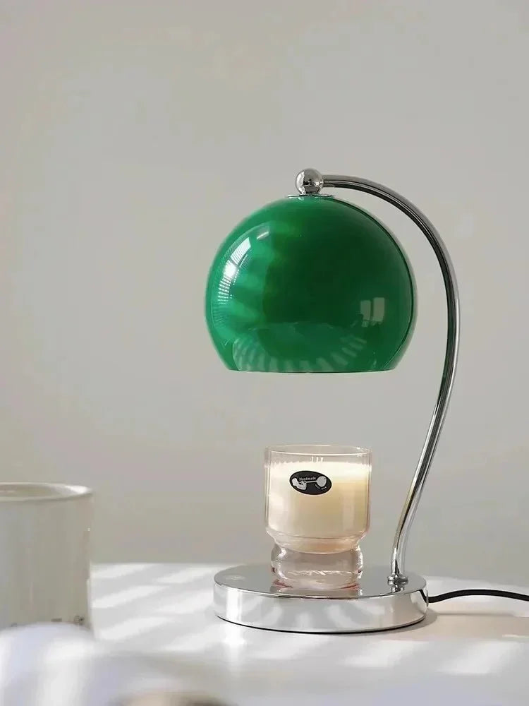 Candle Warmer Lamp with Metal Frame for Cozy Ambient Lighting, Safe and Multifunctional 3