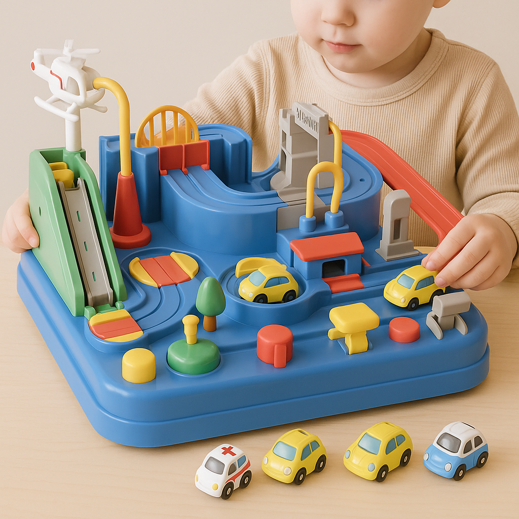 Car Track Toy City Adventure Puzzle Game 2