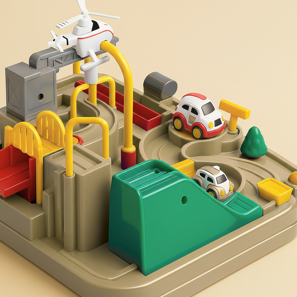 Car Track Toy City Adventure Puzzle Game 8