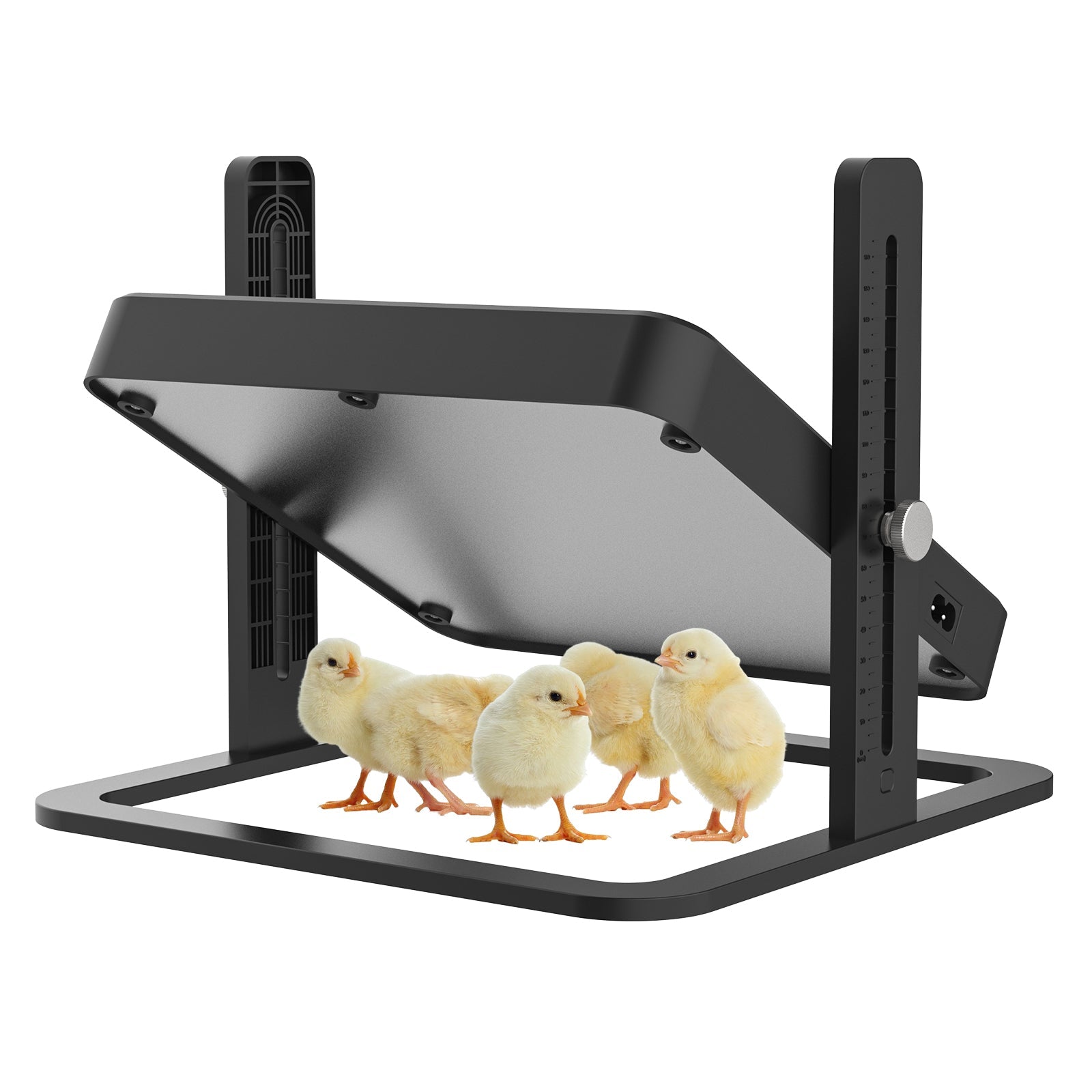 Chick Brooder Heater Plate 27x27cm - Energy Efficient Heat Lamp for Chicks 0