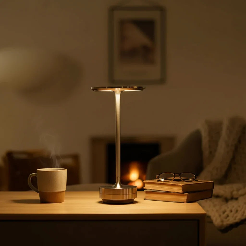 ClarityGlow DeLuxe | Wireless LED Table Lamp 2
