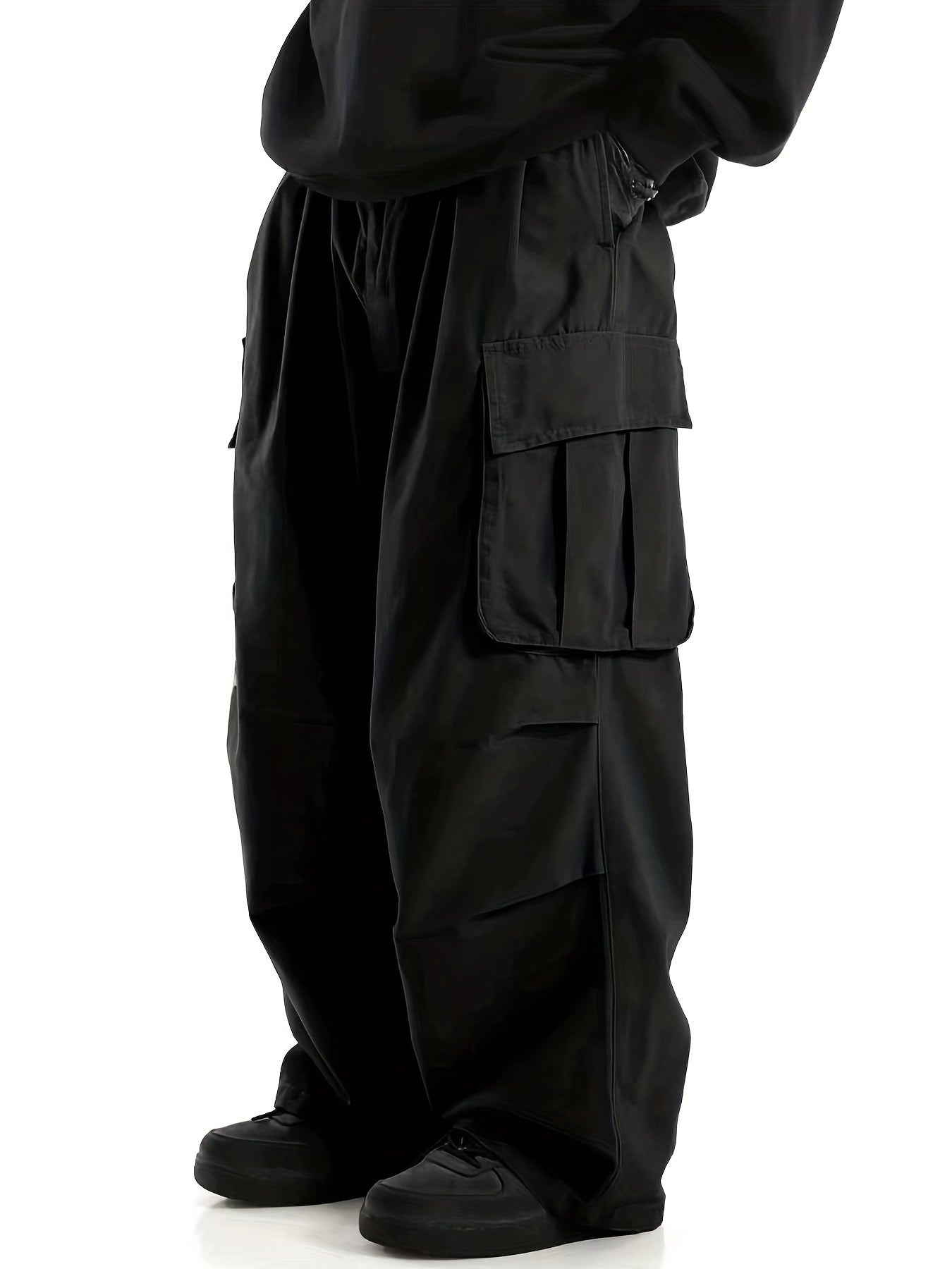 Comfortable Men's Cargo Trousers with Multiple Pockets - Daan 0