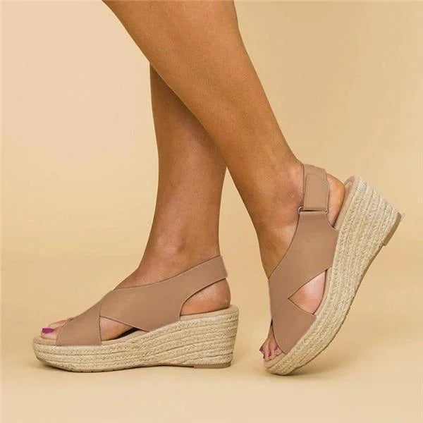 Comfortable Orthopedic Wedge Espadrilles - Clara 1