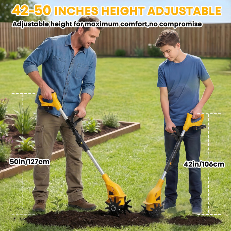 Cordless Tiller Electric Cultivator 3
