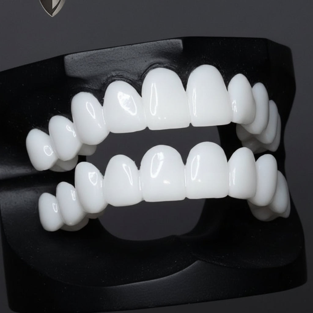 Dental Prosthesis with White Veneers for Natural, Radiant Smile 4