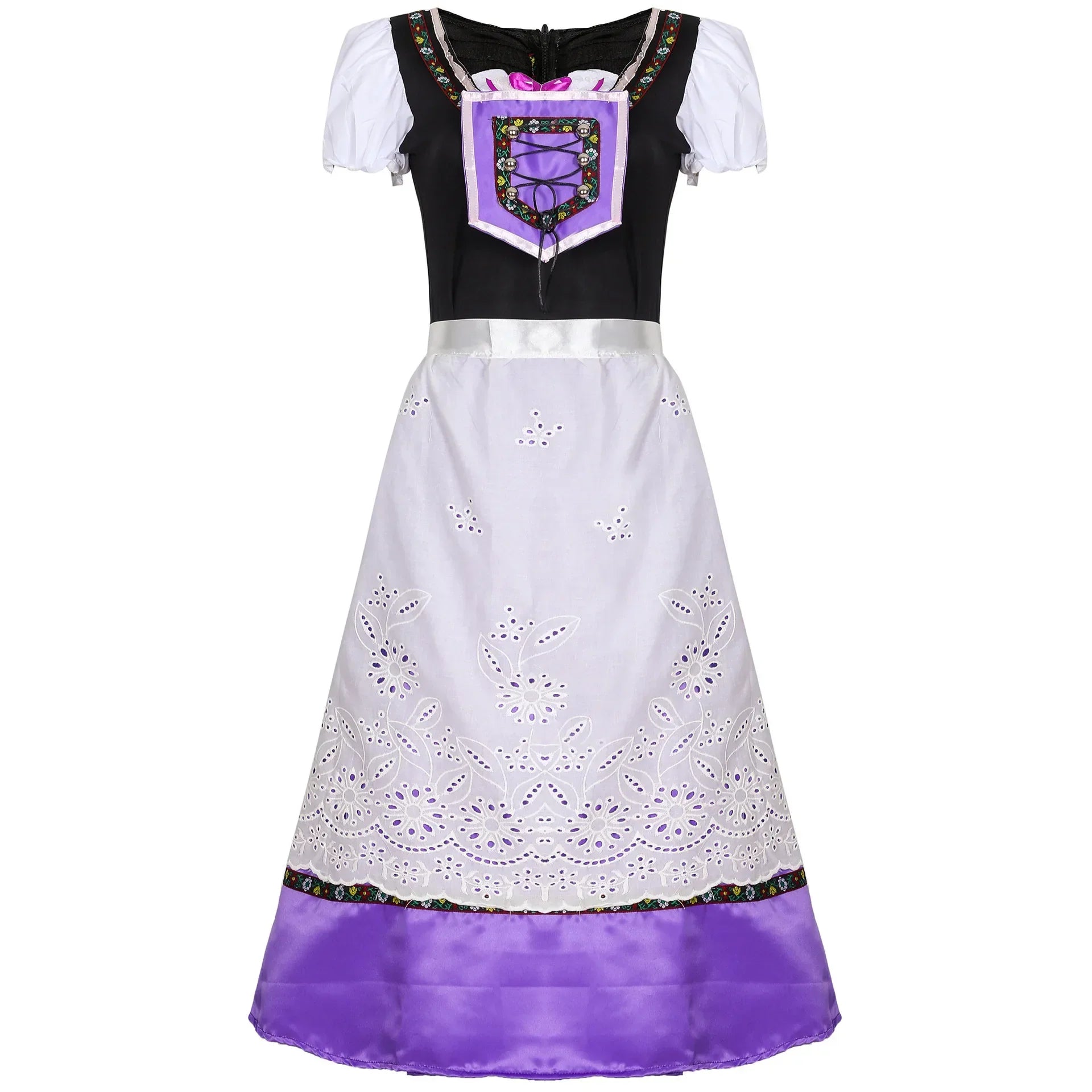 BavariaStyle – Dirndl jurk met schort – Ideaal voor Oktoberfest & feesten