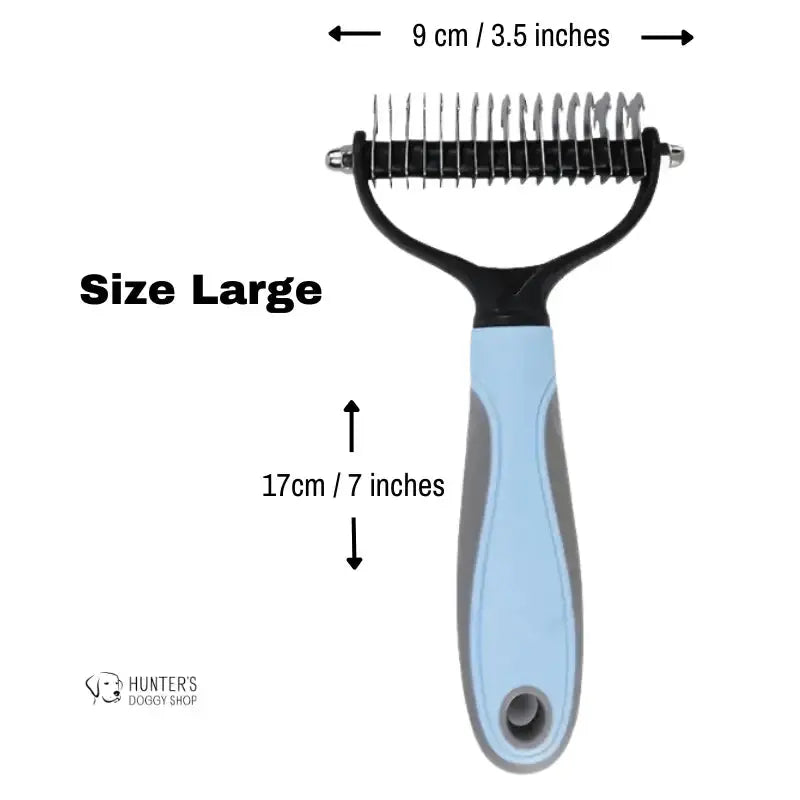 Dog Brush – Two-Sided Slicker and Deshedding Brush for Tangle-Free Grooming 7