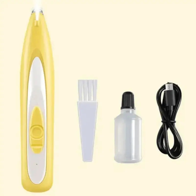 Dog Trimmer and Clippers with LED Light for Precise Paw Grooming 0