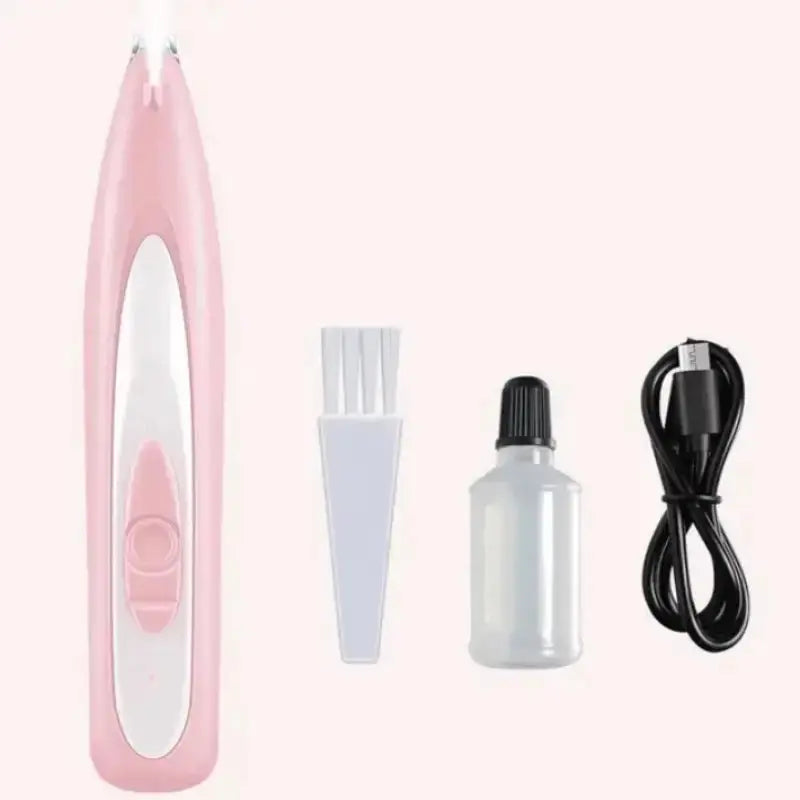 Dog Trimmer and Clippers with LED Light for Precise Paw Grooming 7