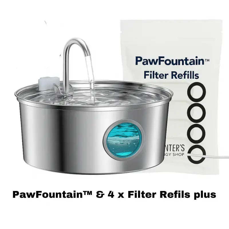 Dog Water Fountain - 3.2L Automatic Drinking Fountain for Large Dogs, Stainless Steel, Quiet Operation 9