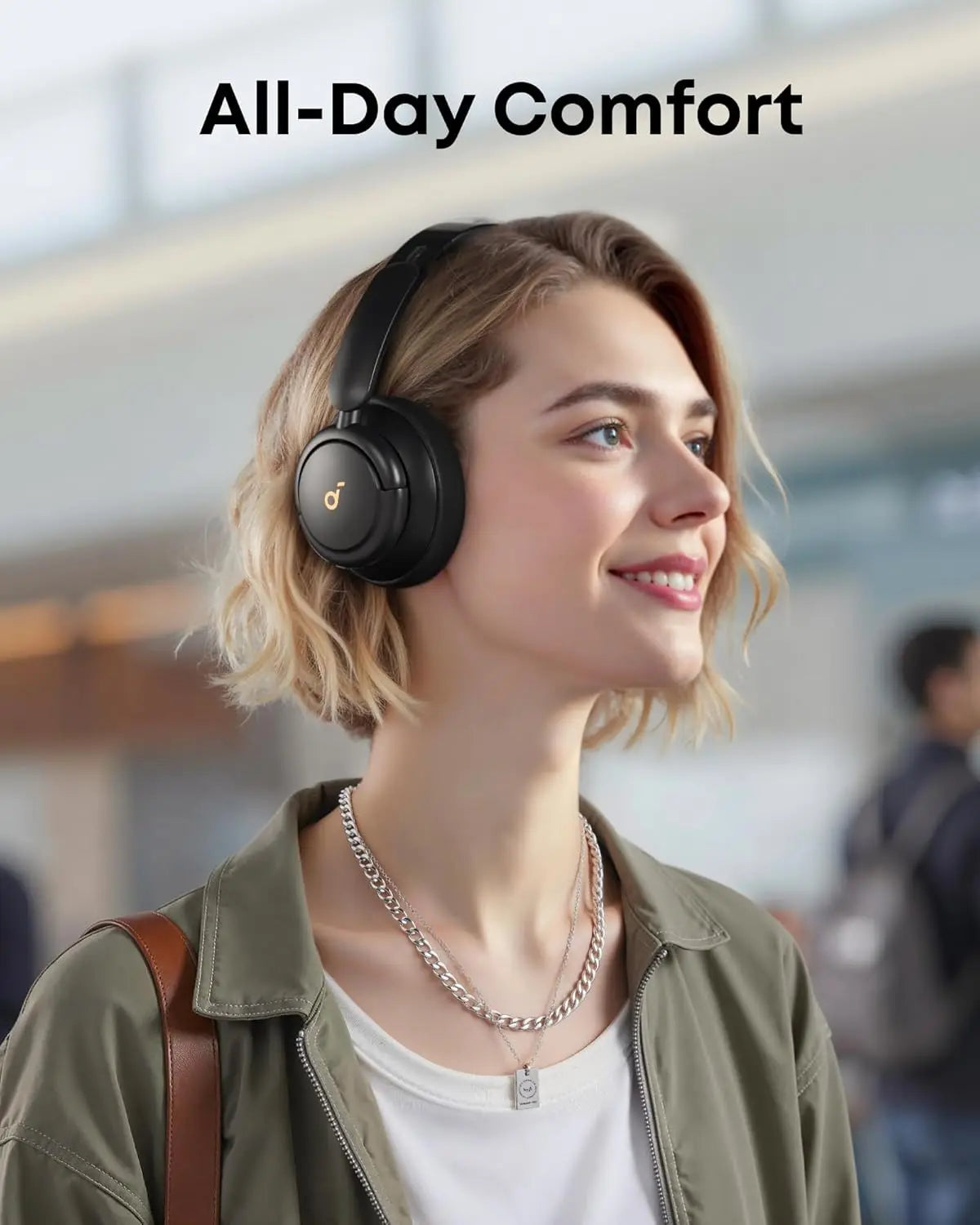 Wireless Headphones – Adjustable ANC Modes, 40 mm Drivers & Up to 60 Hours Playback