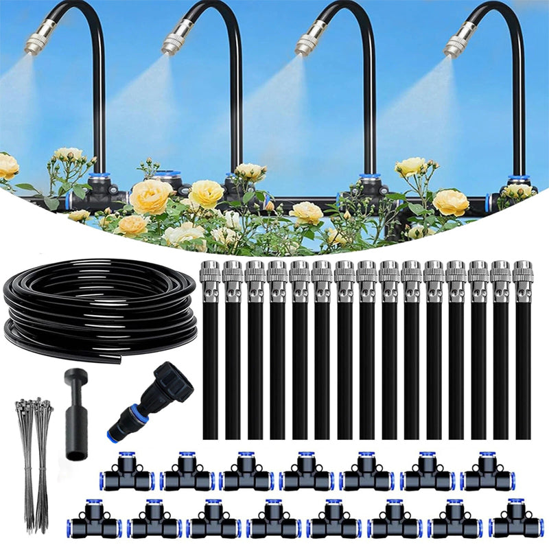 Drip Irrigation Kit with 360° Flexible Hose 0